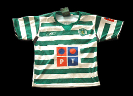 Sporting Clube de Portugal camisola 2004 2005 final taa UEFA